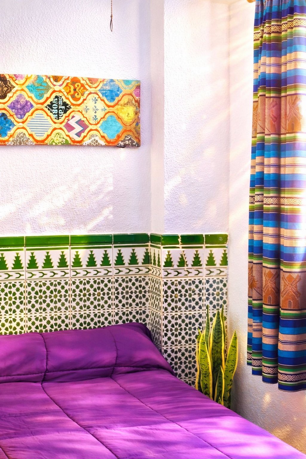 Habitación individual soleada